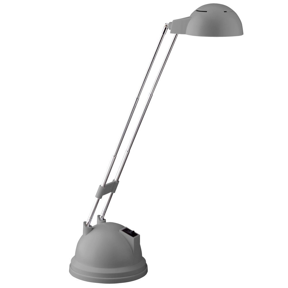 Graue Schreibtischlampe Katrina