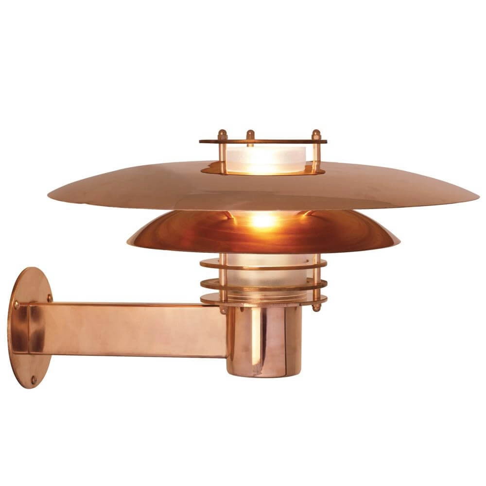 Klassische Wandleuchte Phoenix Kupfer Nordlux 5701581033030