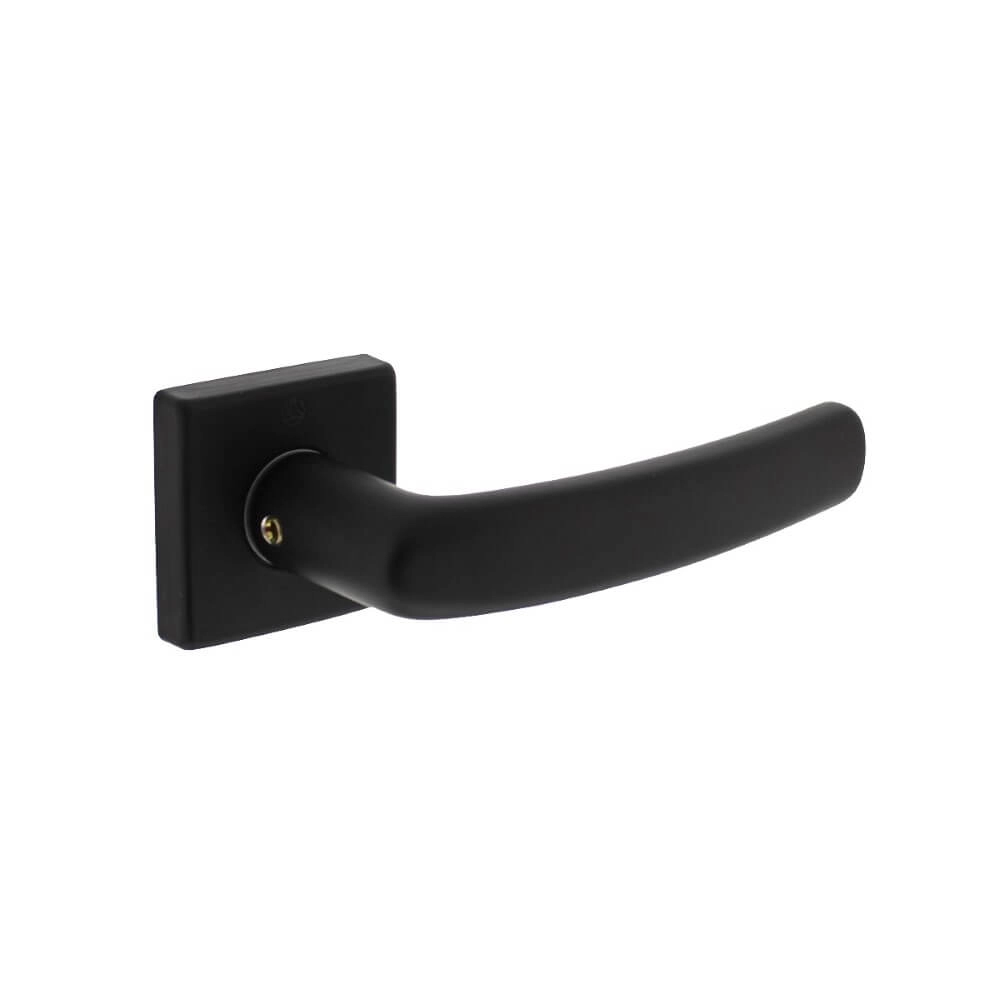Türklinke Denham Aluminium Schwarzes Quadrat