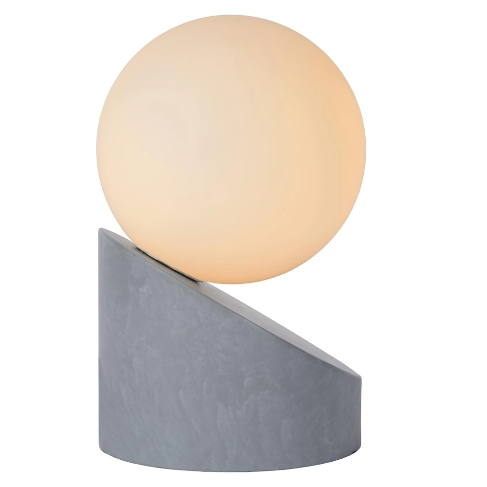 Design-Tischlampe Len Grau Lucide 5411212450579