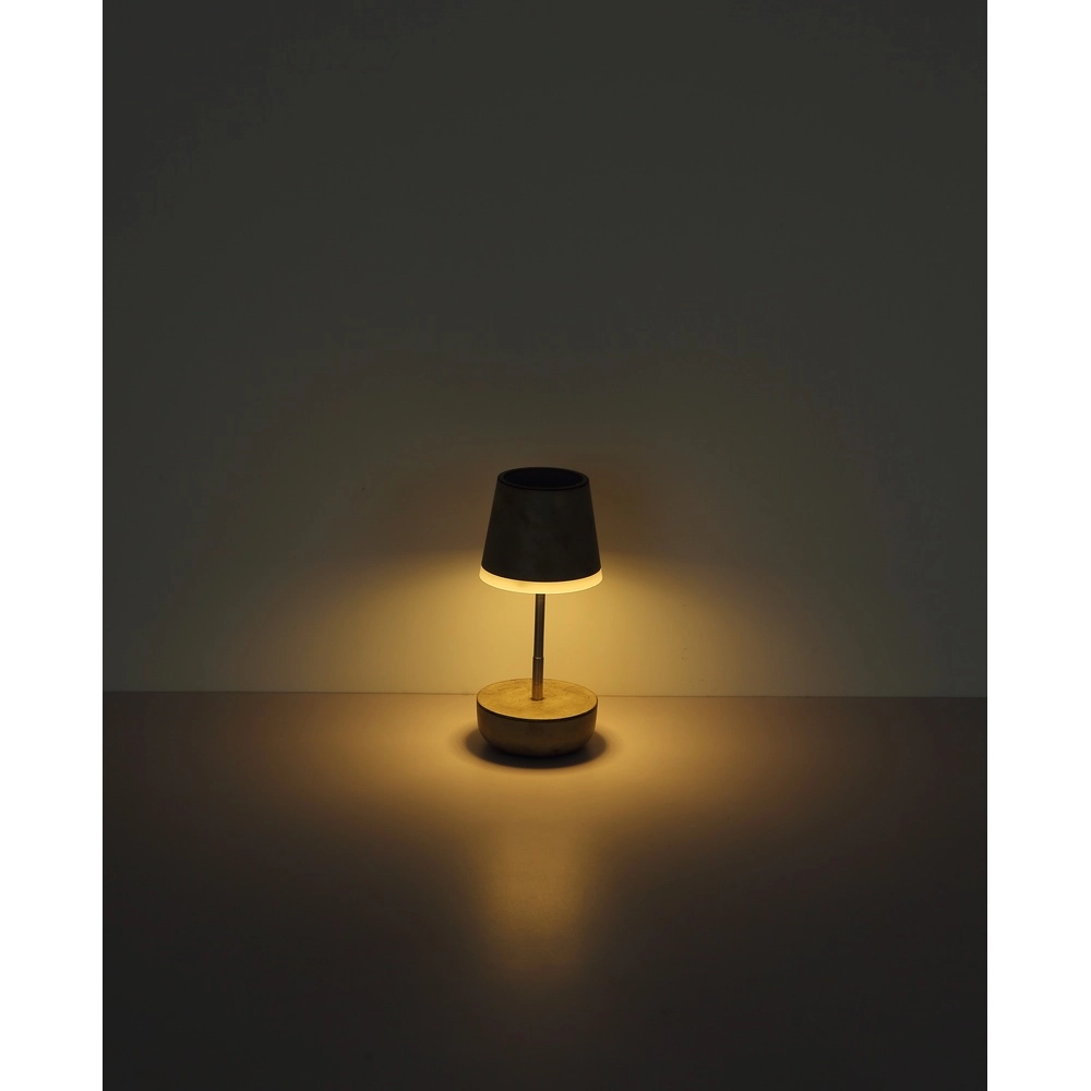 Solartischlampe Felina Sandbraun Globo 9007371516506
