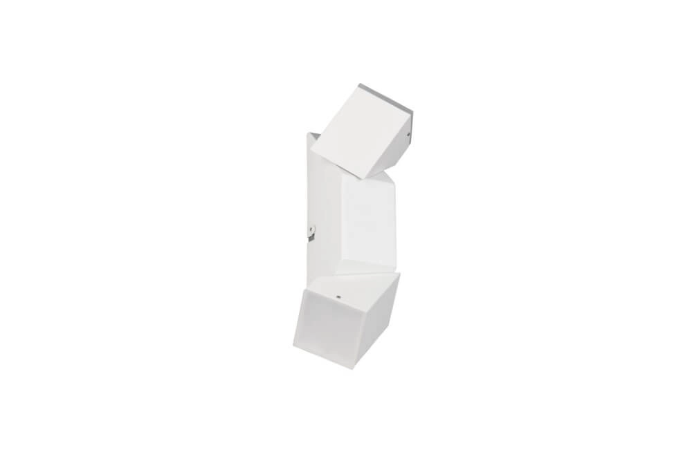 Weißer Wandstrahler Raglan mit LED Trio 4017807614718