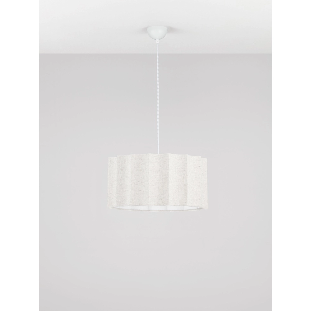 Design-Pendellampe Alve weiße Ø 45 cm Lyora 5212017493644