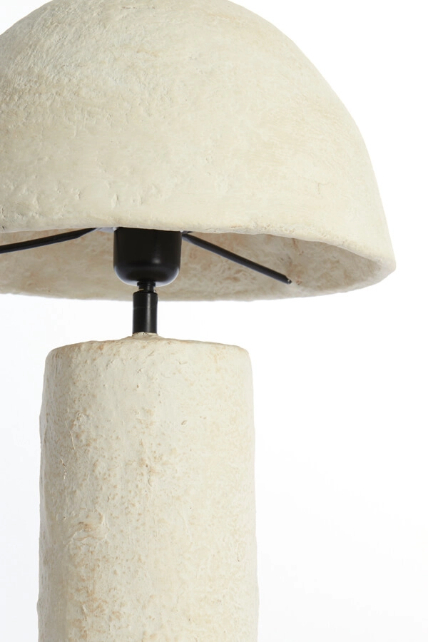 Tischlampe Qazu japandi Ø 30cm Light & Living 8717807700355