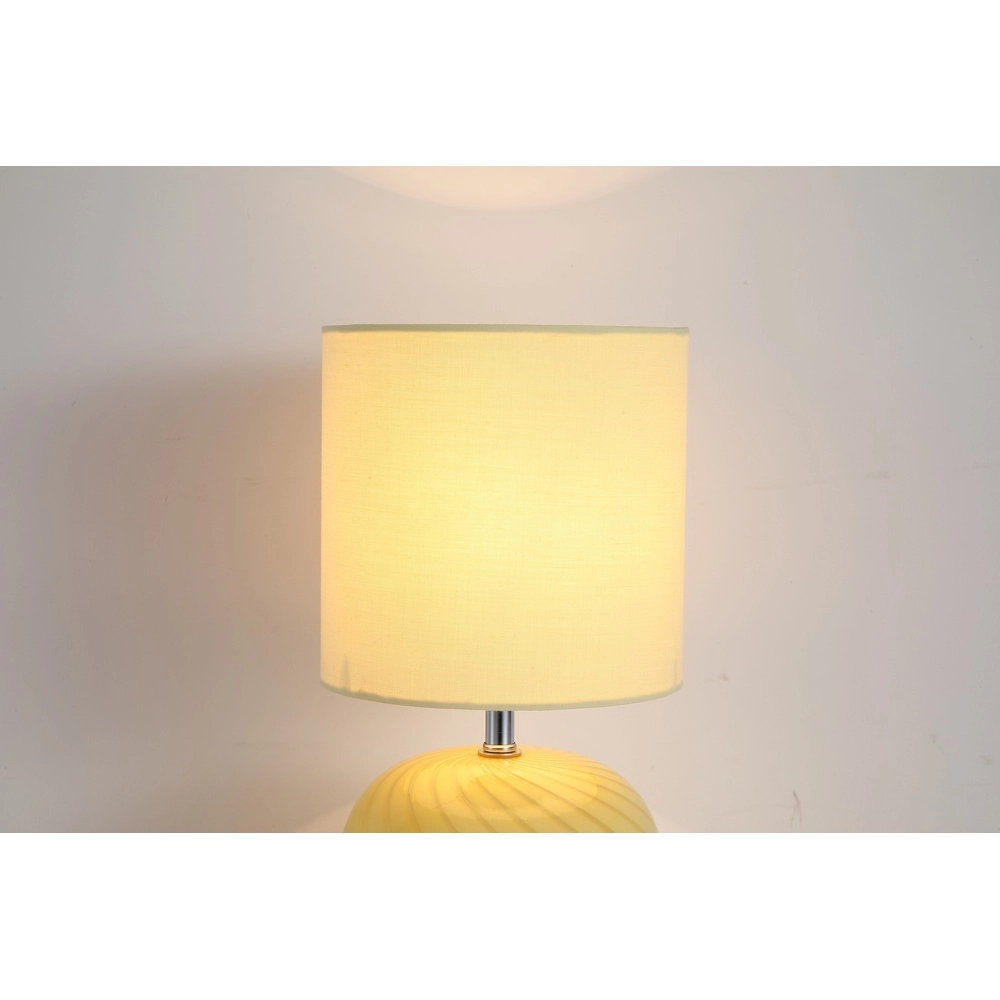Tischlampe Fete gelb Searchlight 5053423301709