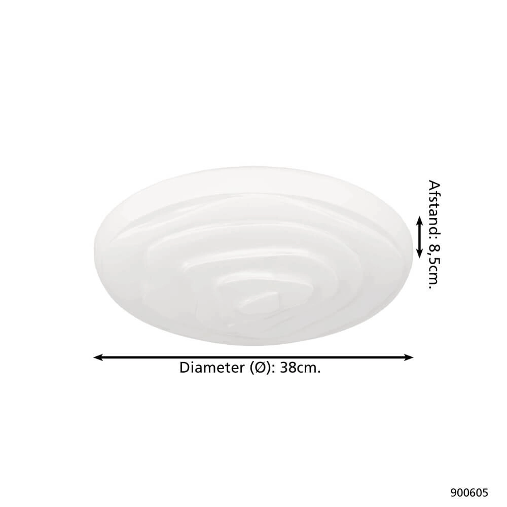 LED-Deckenleuchte Battistona Ø 38cm Eglo 9008606245031