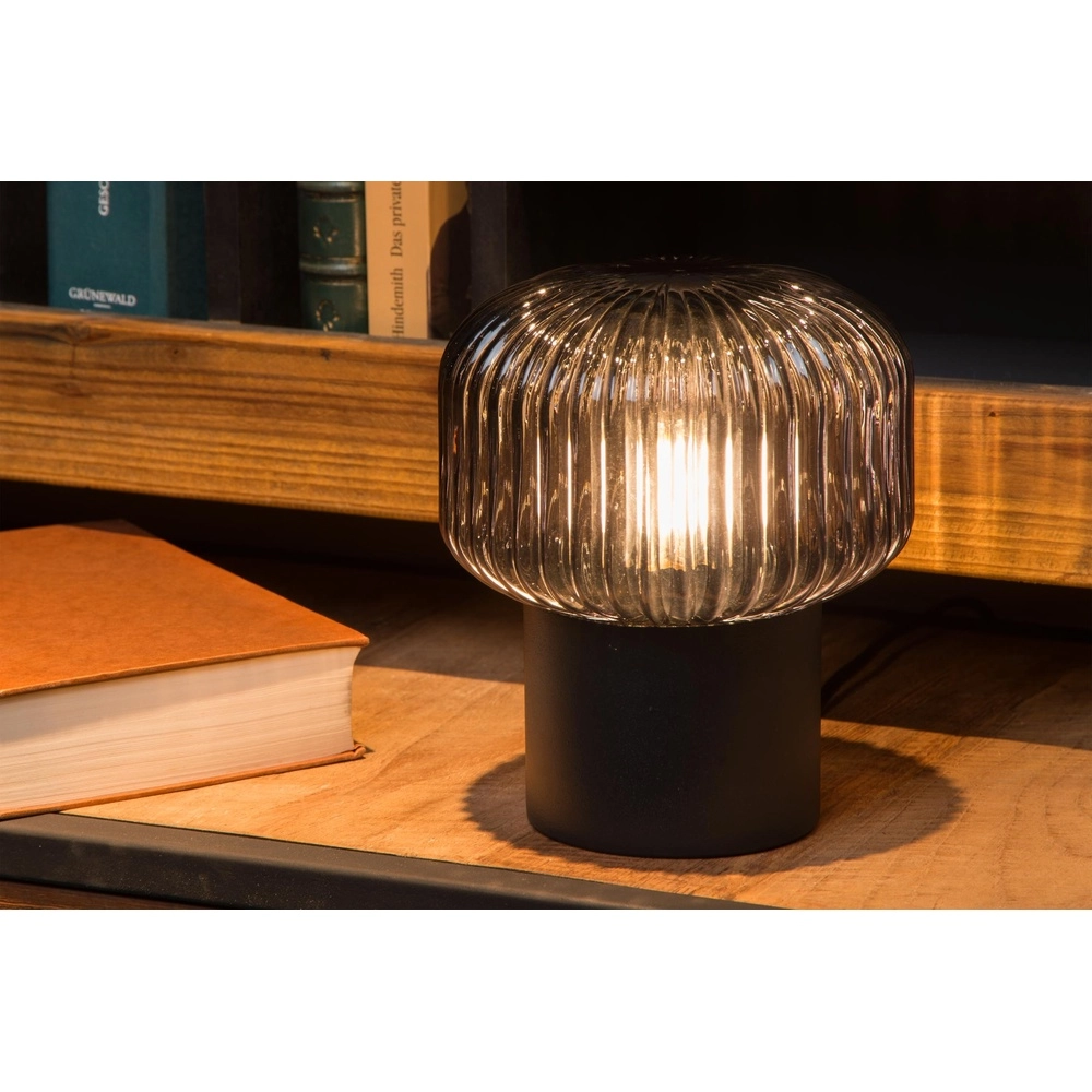 Tischlampe Jany Schwarz Lucide 5411212782670