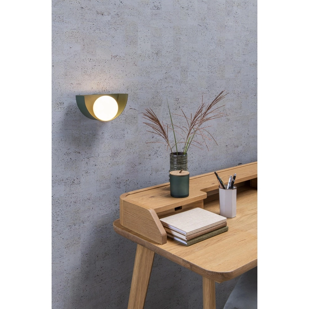 Design-Wandlampe Benni Grün Lucide 5411212451842