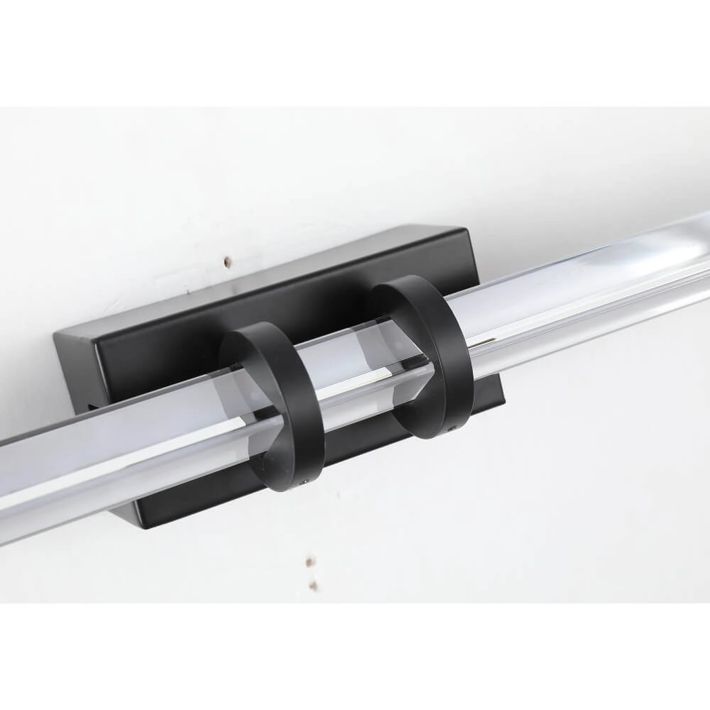 Design-Wandleuchte Parma schwarz Searchlight 5053423273372