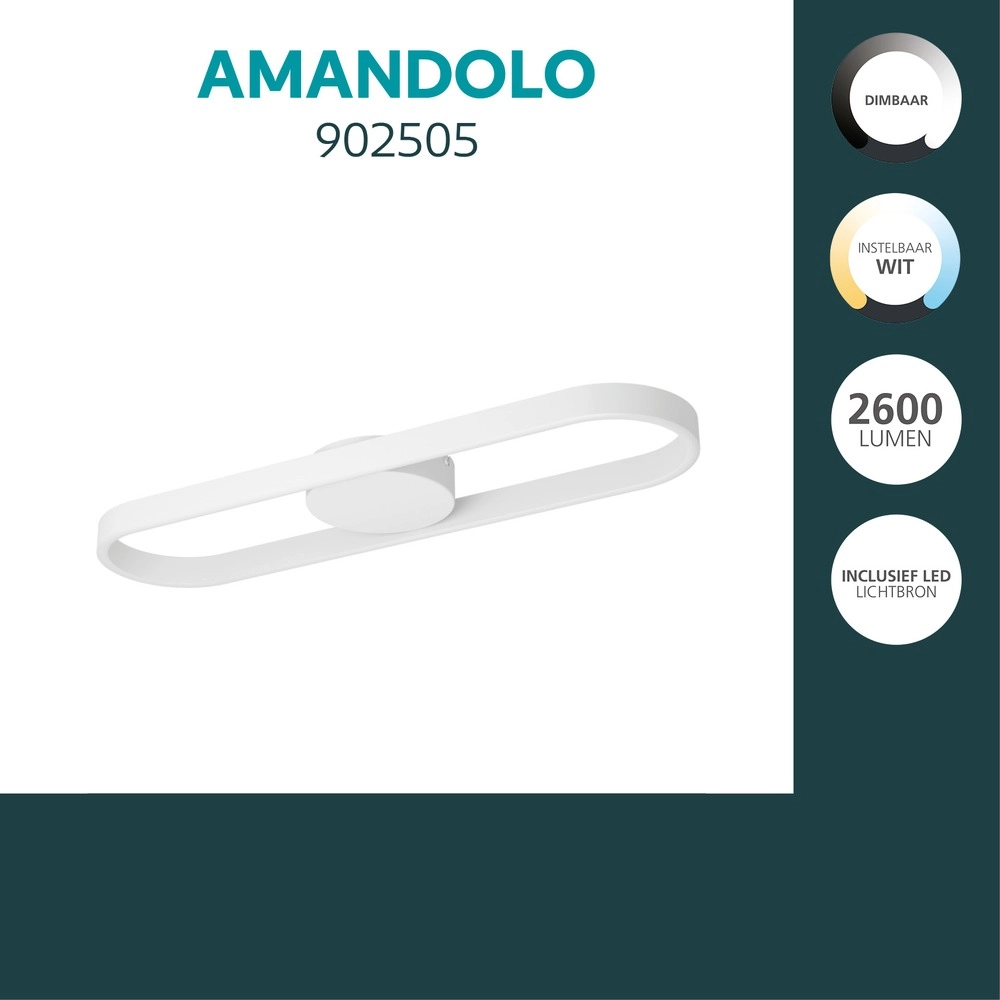 Deckenlampe Amandolo Weiß Eglo 9008606391516