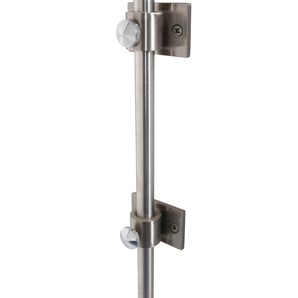 Wandbogenlampe Sparkled Edelstahl mit grünem Samtschirm Steinhauer 8712746146158