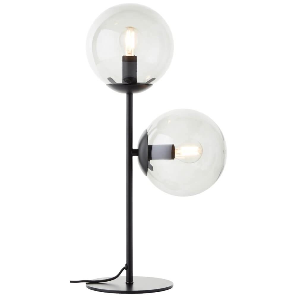 Schöne Tischlampe Ariol Schwarz Brilliant 4004353429651