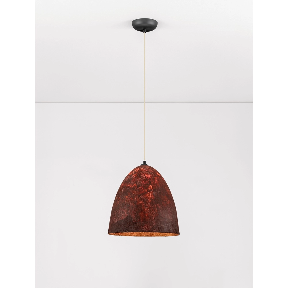Pendelleuchte Solis rot Ø 36cm Lyora 5212017477842