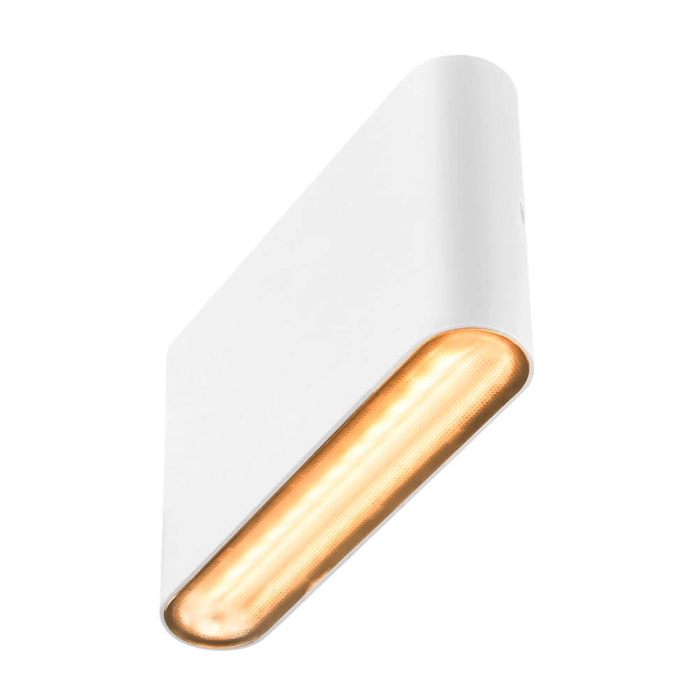 LED-Wandstrahler Oval 14 Oben und unten – weiß SLV 4024163273459