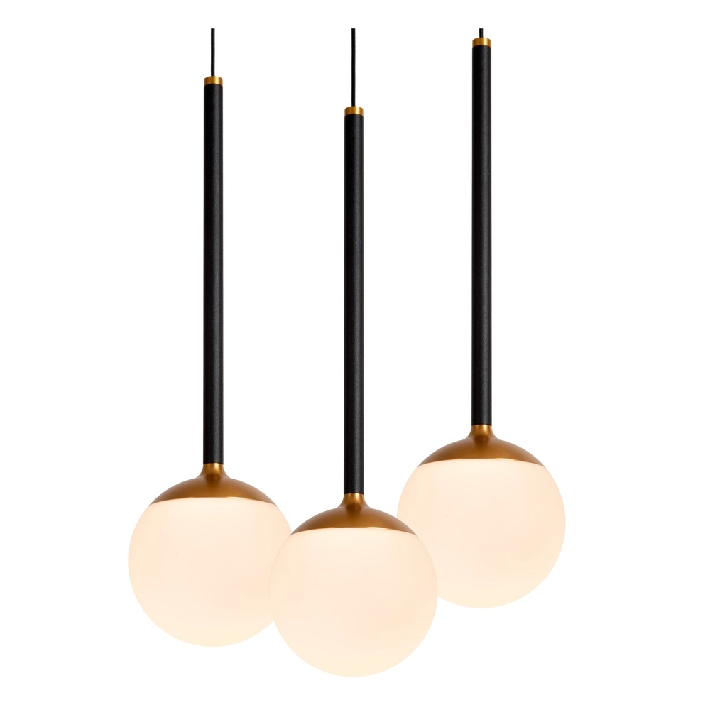 Vide Pendellampe Calina 12 Lichter mit weißen Kugeln Premium by Lucide 5411212241993