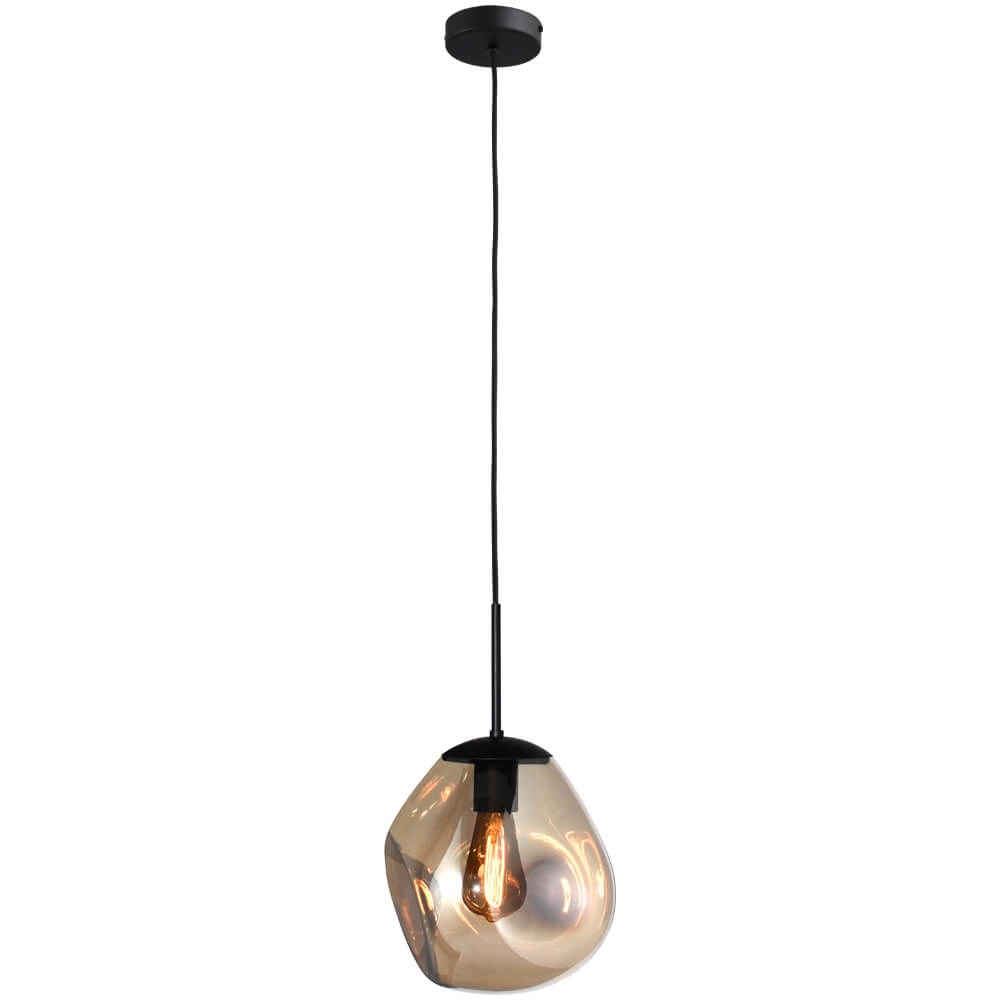Hängelampe Lava 1x Goldglas Ø 24cm Masterlight 8718121285979