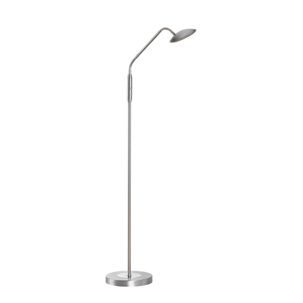 1-flammige Leselampe Tallri Nickel dimmbar