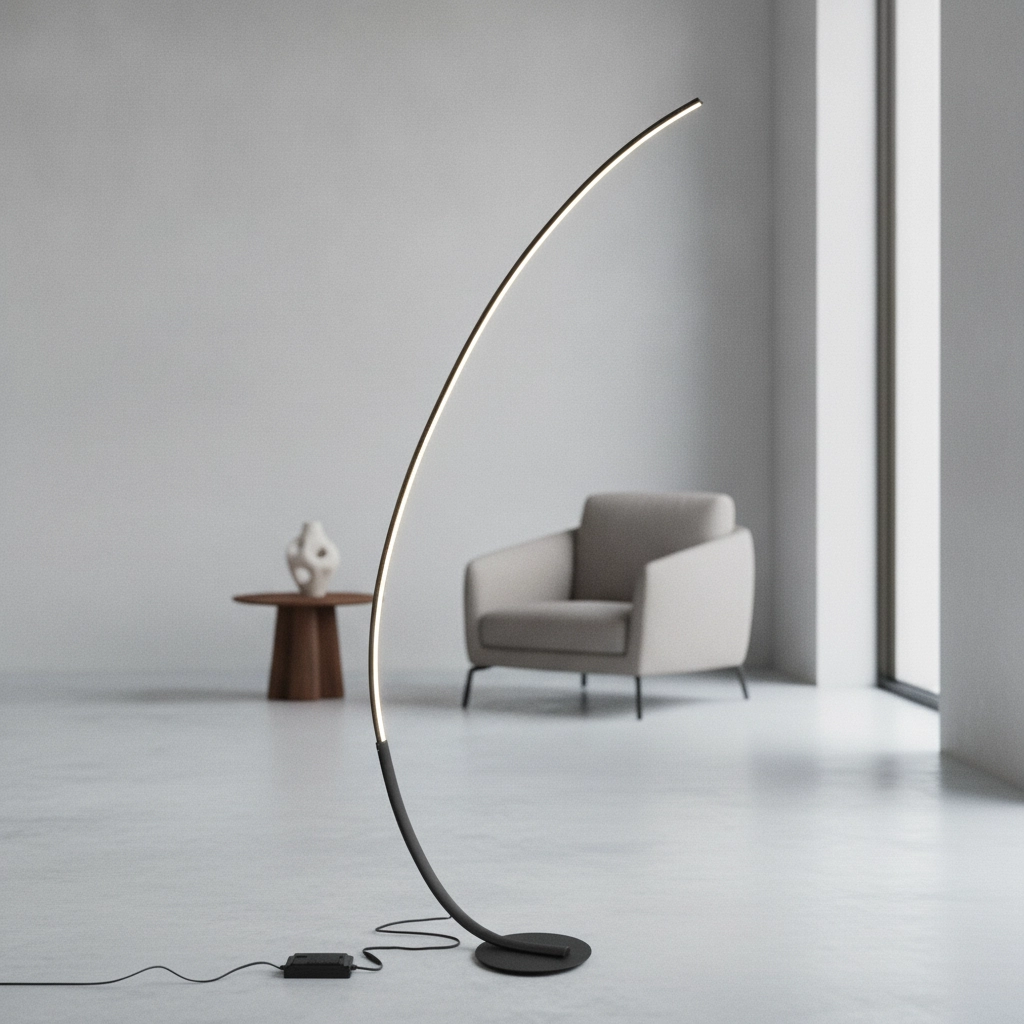 Stehlampe Premium schwarz