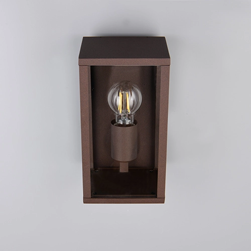 Moderne Wandlampe Garonne S rostbraun Trio 4017807687378