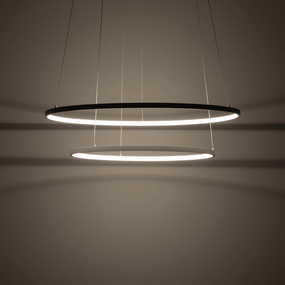 Design-Pendellampe Circolo Led weiße Ø 60cm Lyora 5903139116466