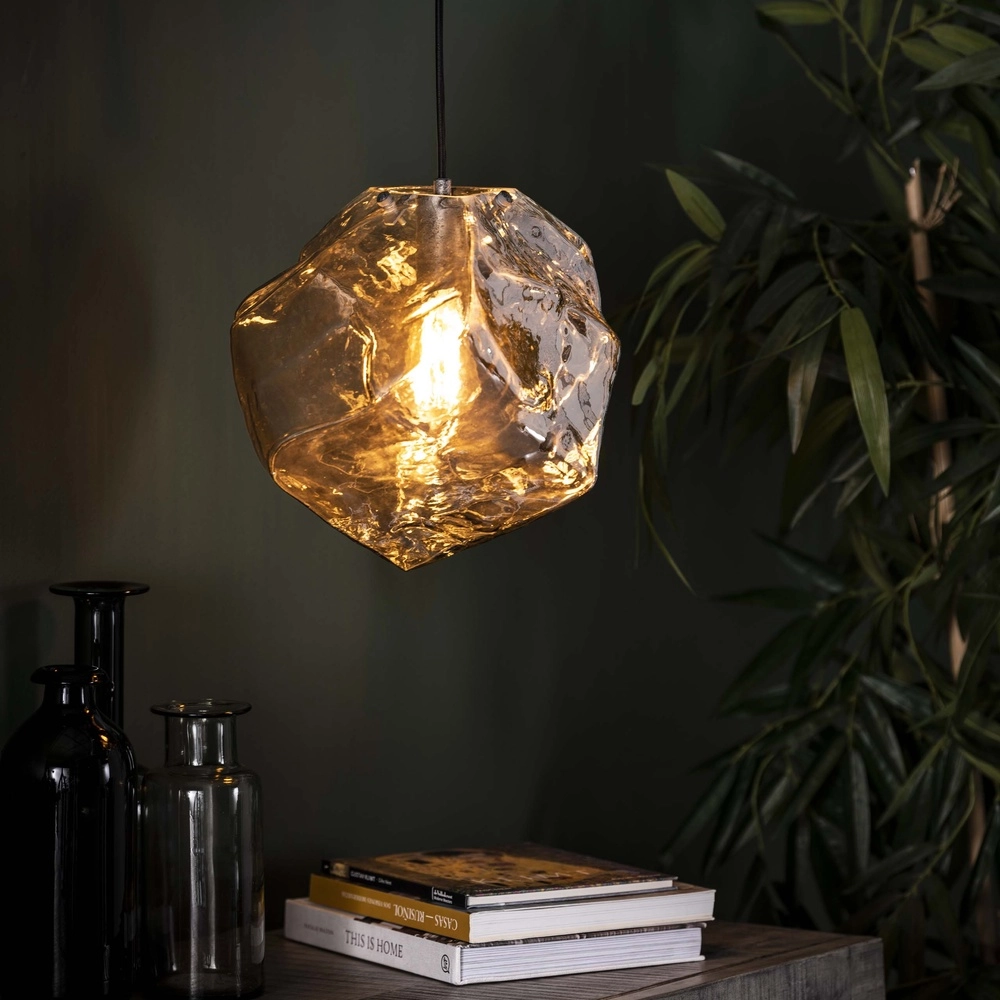 Moderne Pendellampe Rock Chromglas Lyora 8716803511392