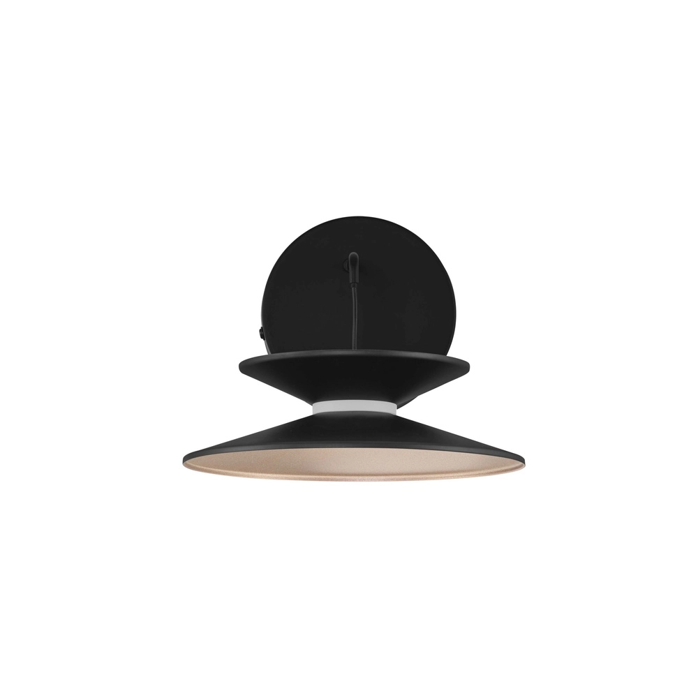 Design-Wandleuchte Morfi schwarz Lyora 5212017458506