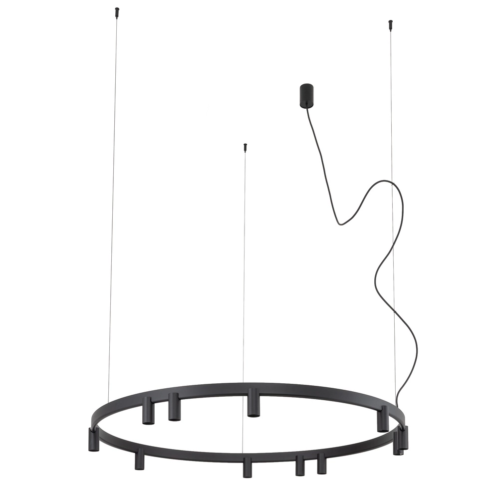 Design-Pendellampe Fourty schwarz Ø 116 cm Lyora 5903139122887