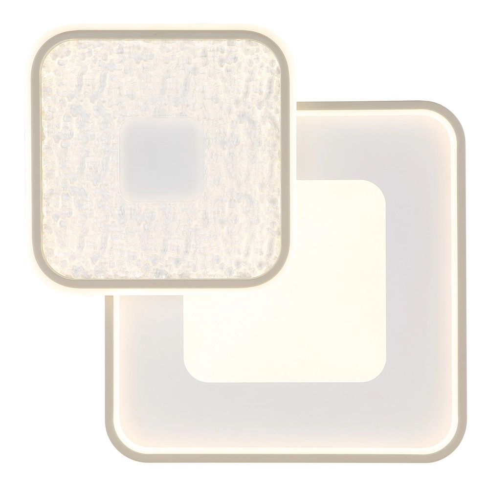 Moderne Deckenleuchte Mosaiko 50 x 50cm sandbraun Globo 9007371569762