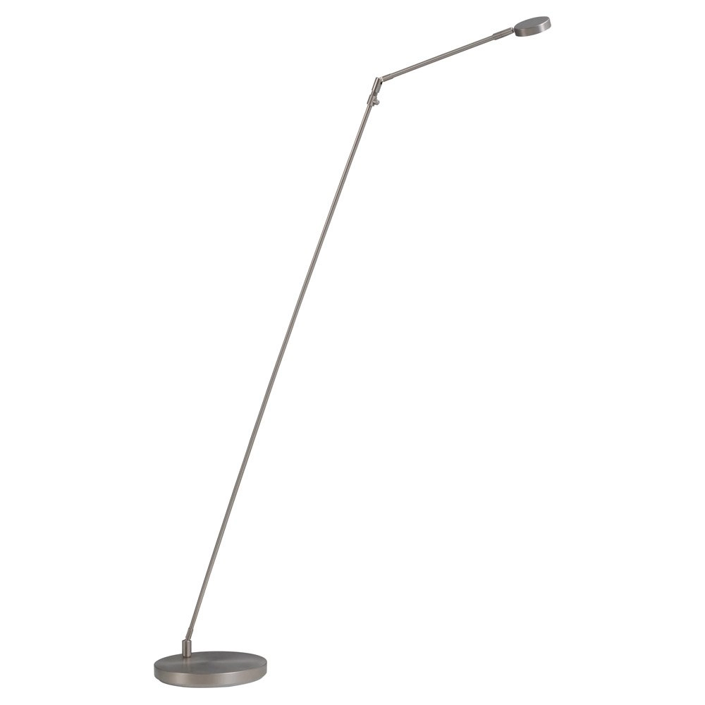 Stehlampe Denia 2 Elbo 130 cm Nickelmatte
