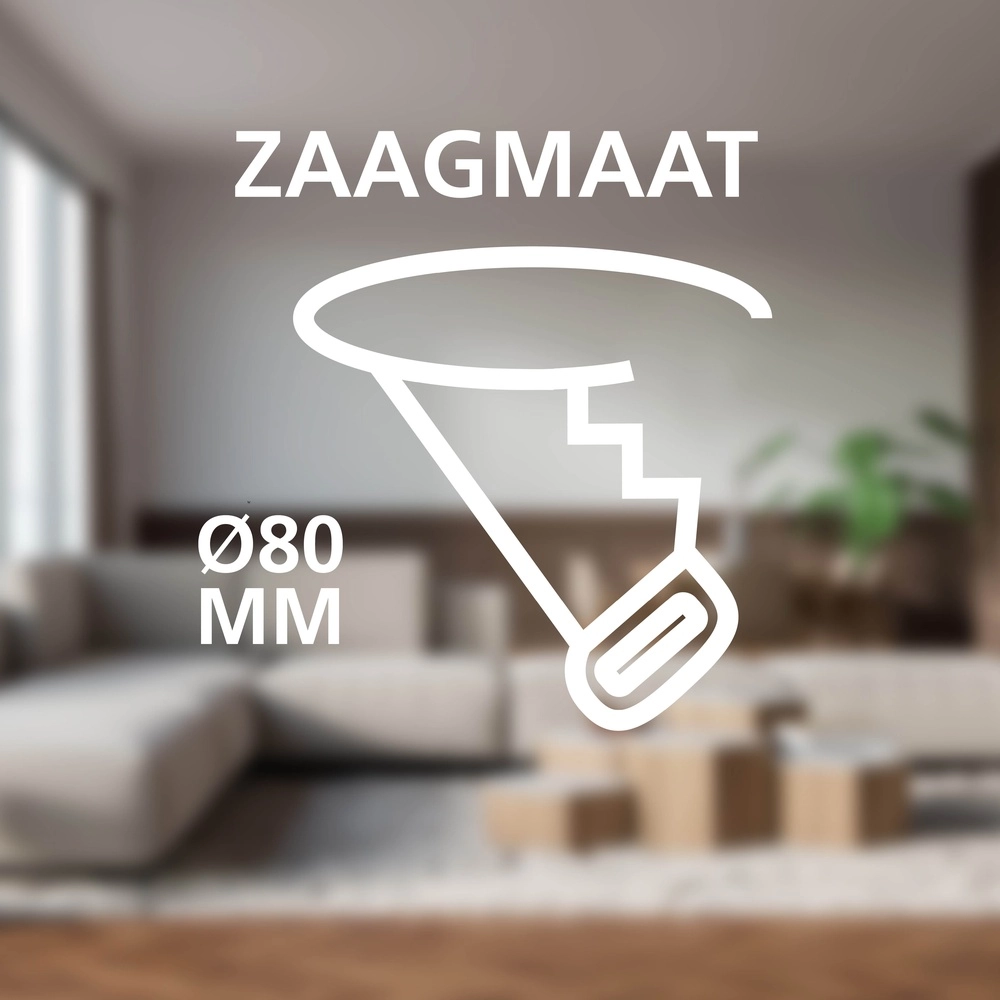 Zigbee-Vertiefungspunkt Carosso-Z Schwarz – Quadrat Eglo 9008606259793
