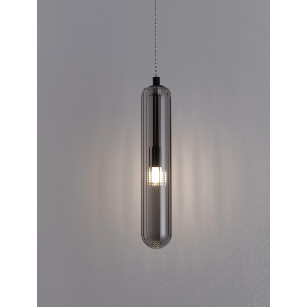 Design-Pendelleuchte Gustave schwarz einfach
