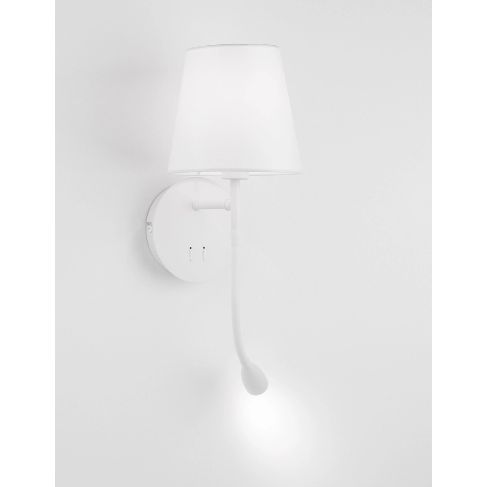 Nachttischlampe Nia weiß Lyora 5212017427113