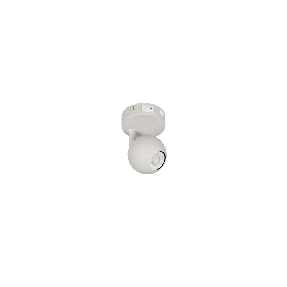Oberflächenmontierter Spot Enaro Single Grey