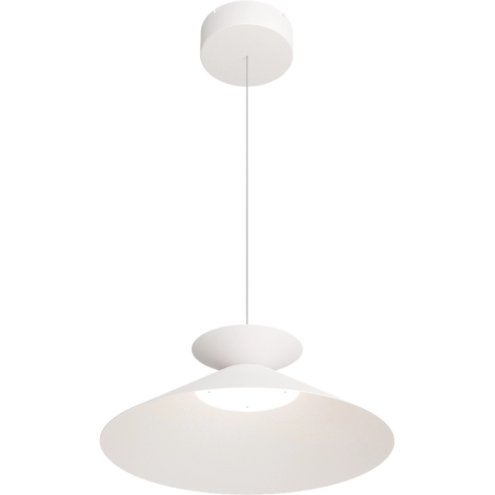 Pendellampe Ceppo weißer Ø 45 cm mit Uplight