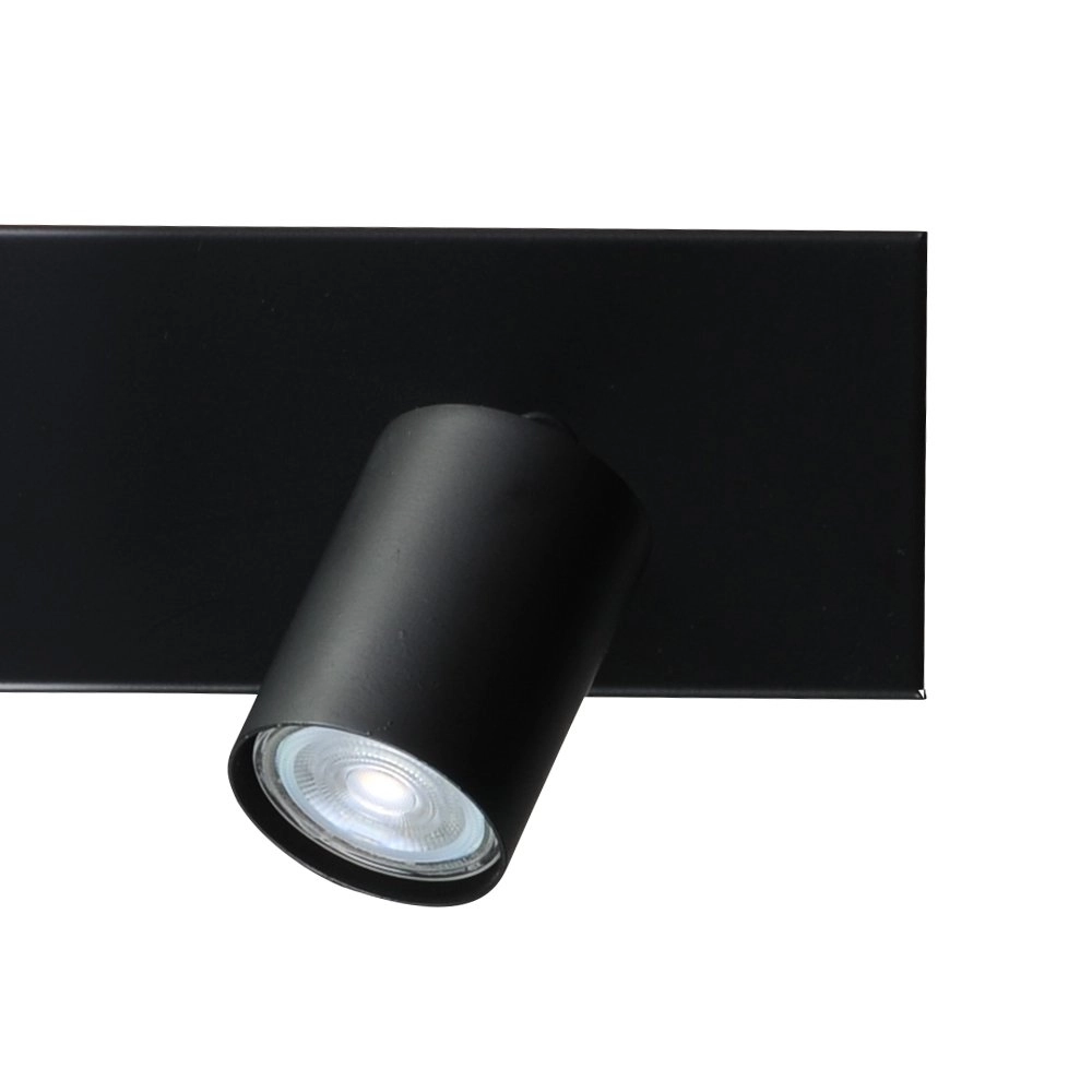 Deckenleuchte schwarz Bounce mit 2 schwarzen Flecken Masterlight 8718121209166