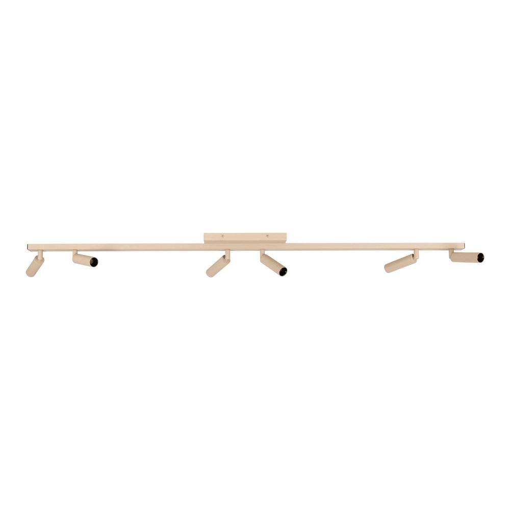 Deckenscheinwerfer Keoni 6-Licht Taupe