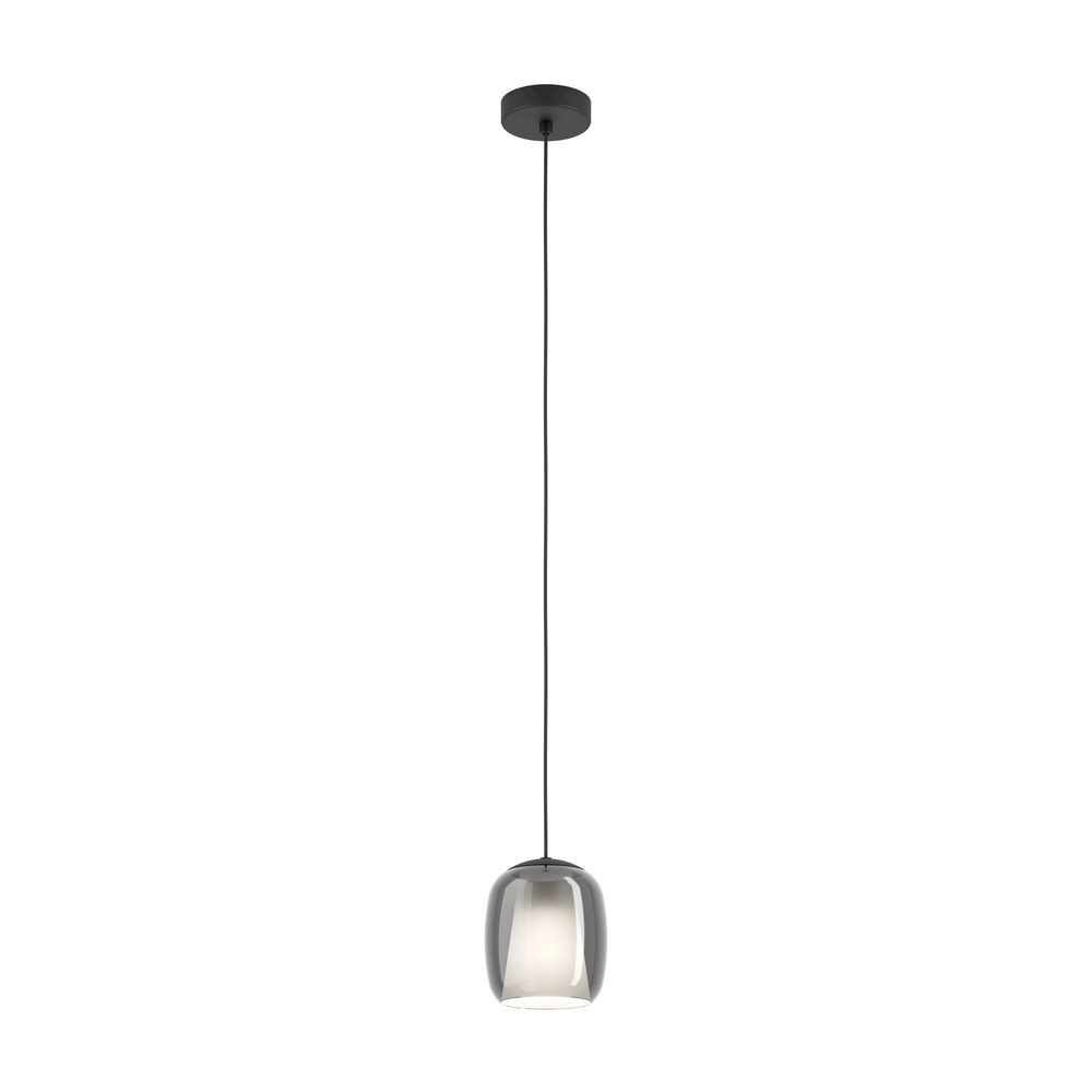 Elegante Pendellampe Ciampino Ø 15 cm – mit Rauchglas Eglo 9008606332793
