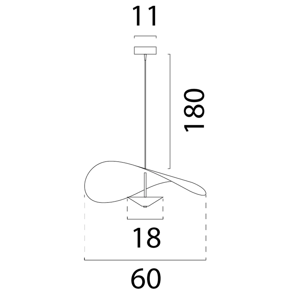 Dänische Pendellampe Lente Ø 60 cm – Sand Masterlight 8718121392172
