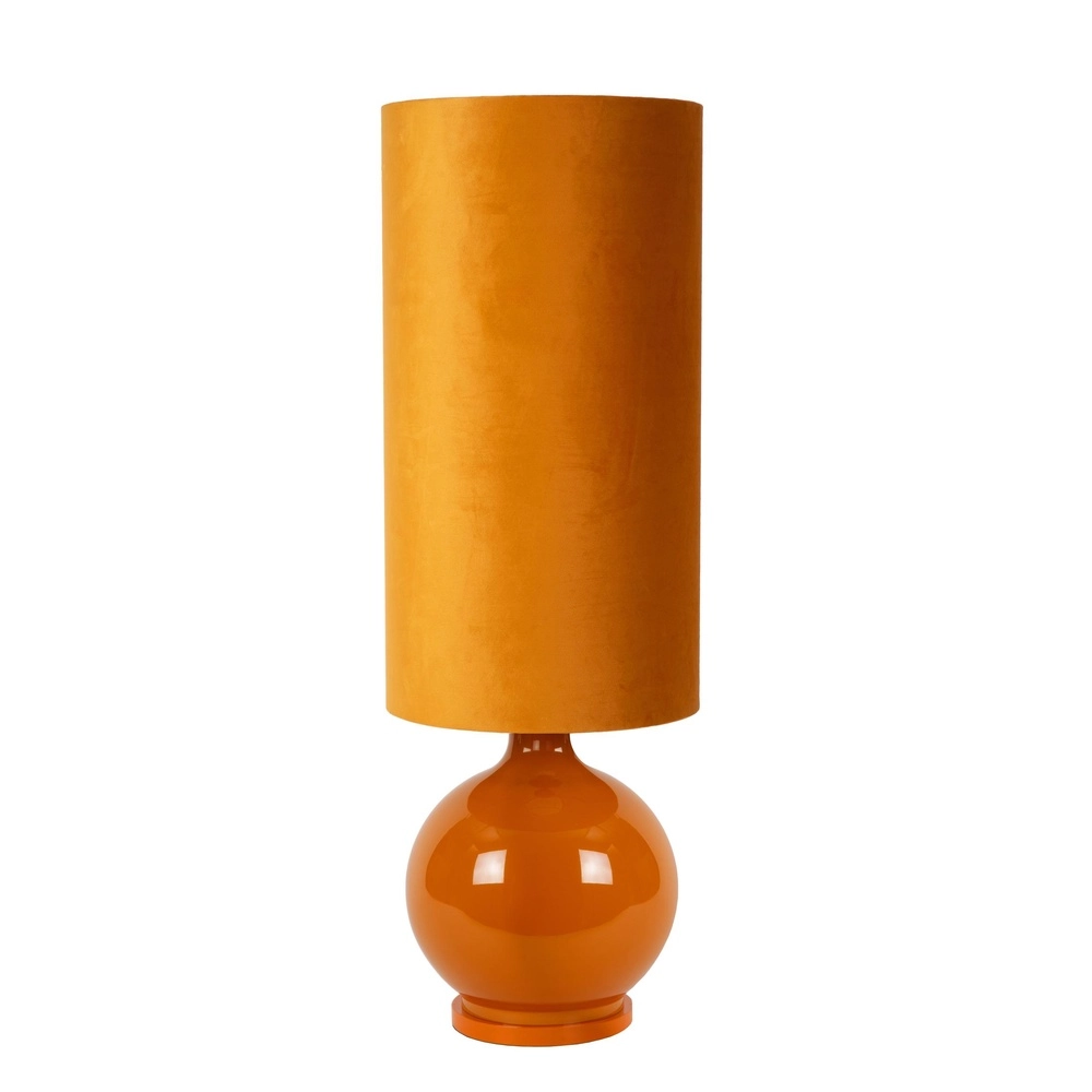 Stehlampe Esterad Ockergelb
