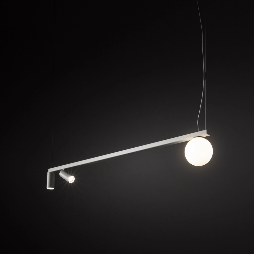 Design-Pendellampe Fourty Weiß Lyora 5903139114455