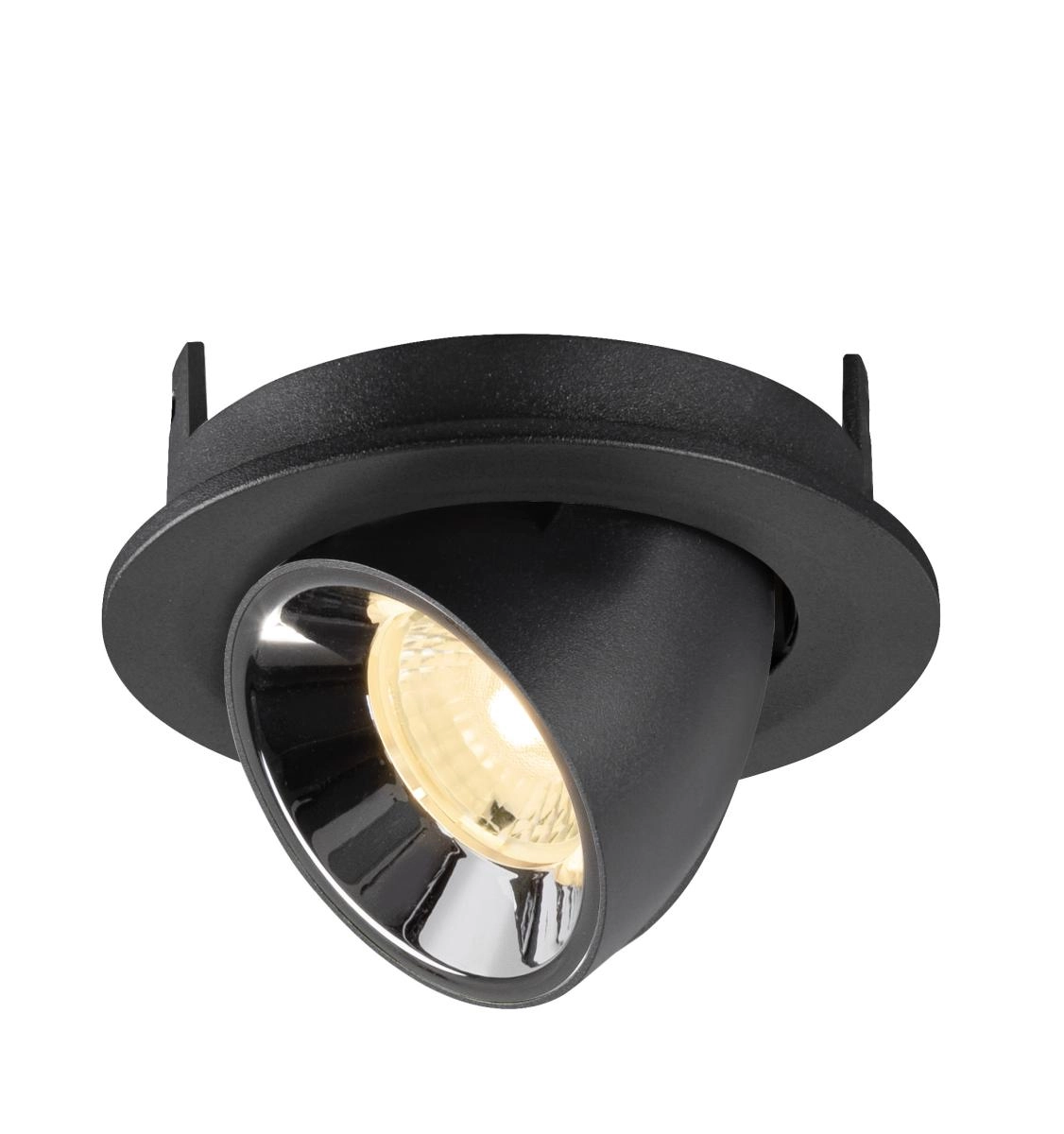 Einbau-Strahler Numinos Gimble S schwarz/chrom 3000K - 40gr SLV 4024163313520