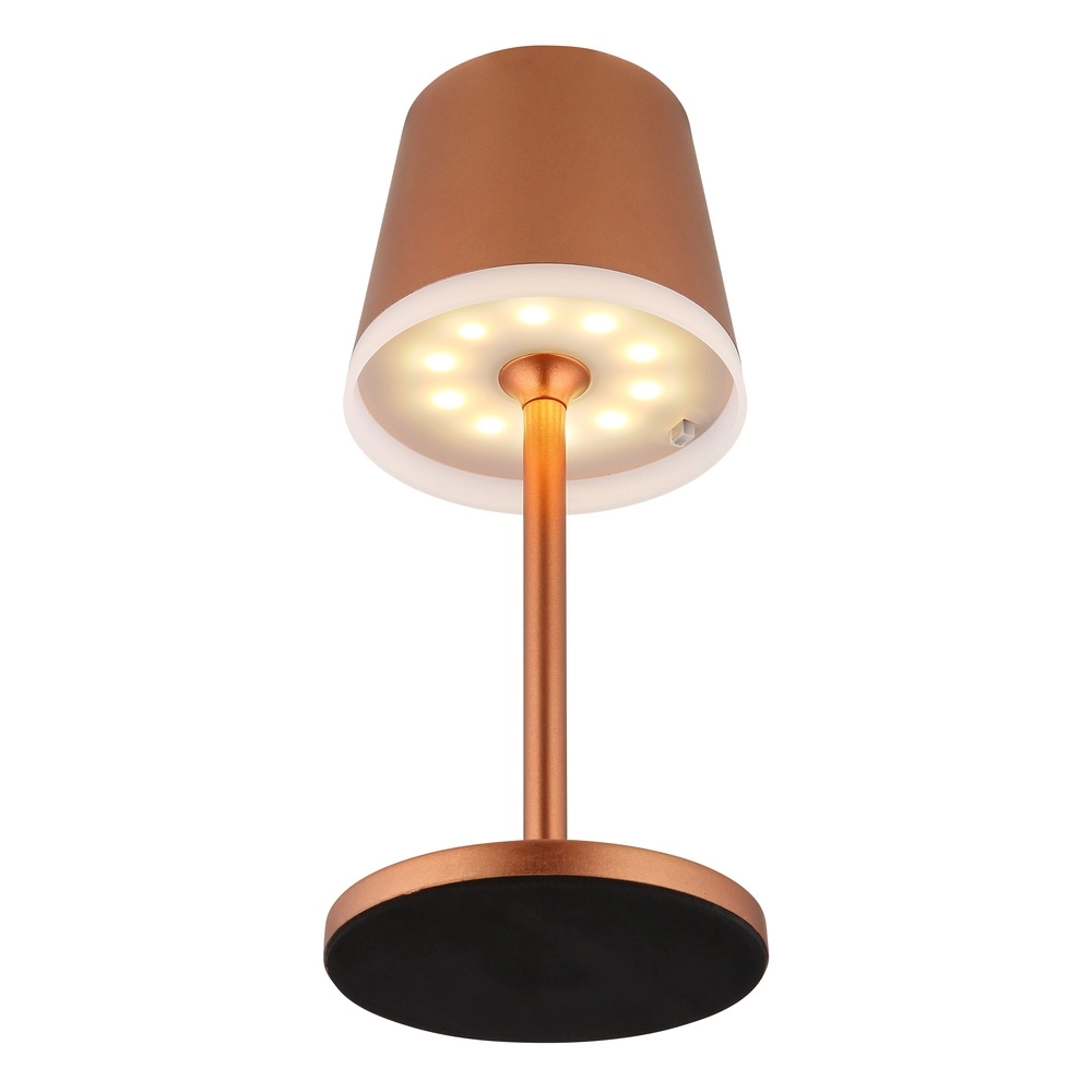Solartischlampe Vannieso Champagner Globo 9007371487356