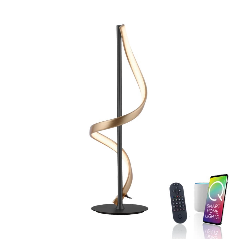 Designer-Tischlampe Q-Swing Anthrazit Paul Neuhaus 4012248373798