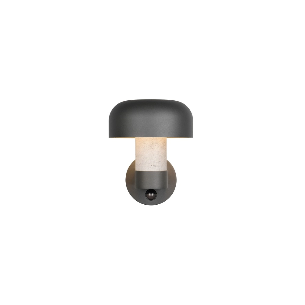 Design-Wandleuchte Fraser Grau mit Sensor Trio 4017807650242