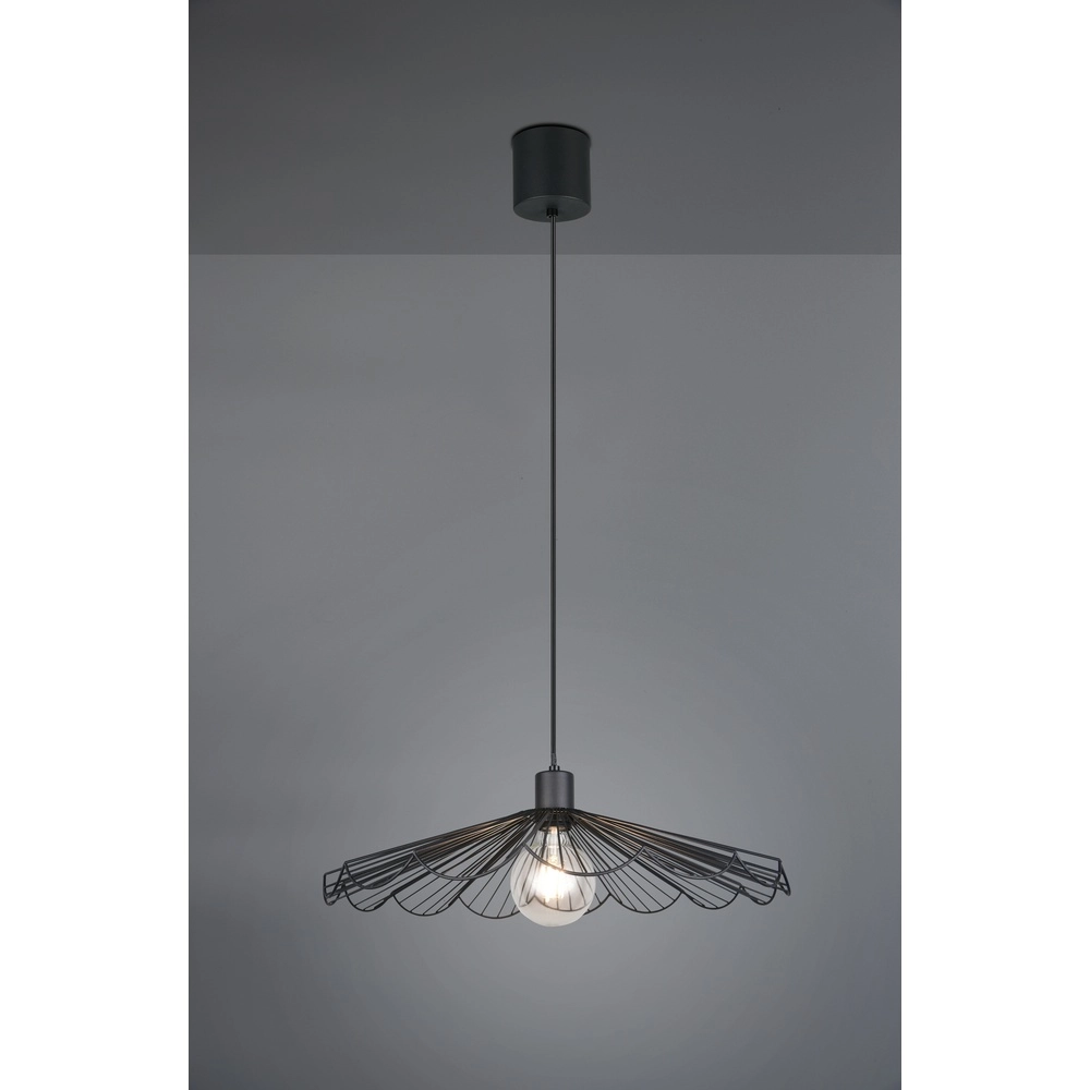 Pendelleuchte Margarita schwarz Ø 50cm Trio 4017807661675