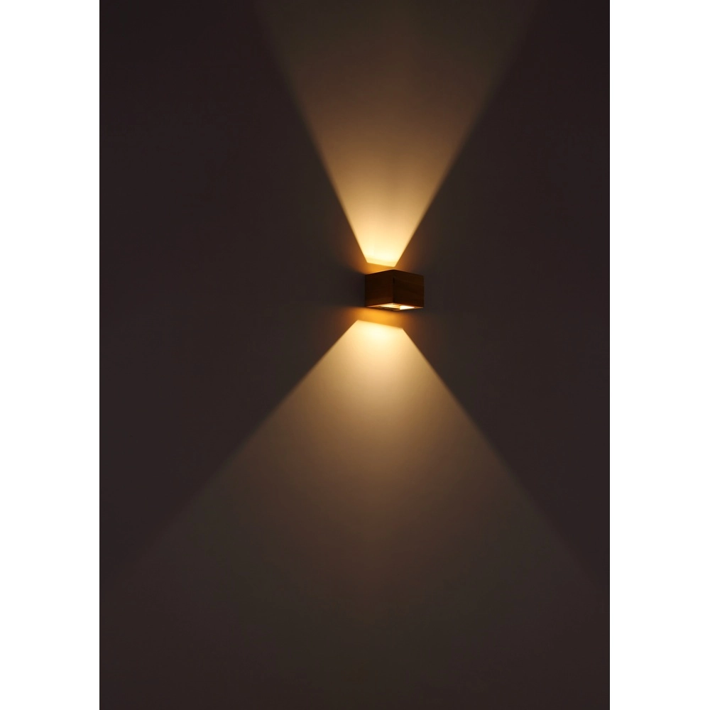 Holzwandlampe Alina Hoch und runter Globo 9007371442591