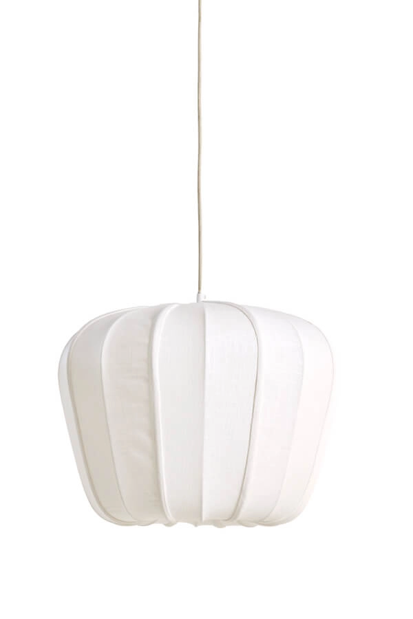 Weiße Pendelleuchte Zubedo Ø 49,5cm Light & Living 8717807706654