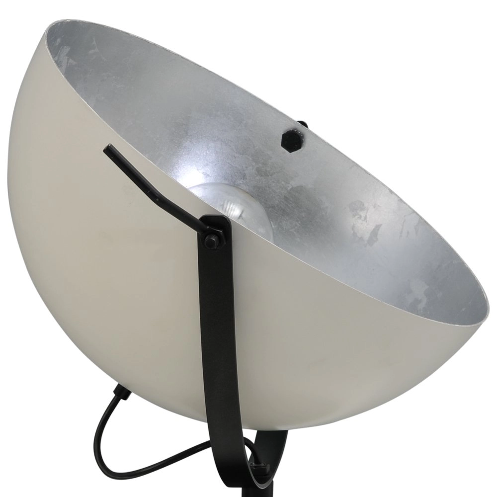 Wandlampe Larino 40 schwarz mit weiß Masterlight 8718121236759