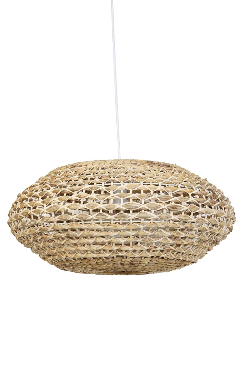 Geflochtene Pendelleuchte Tripoli Ø 60cm