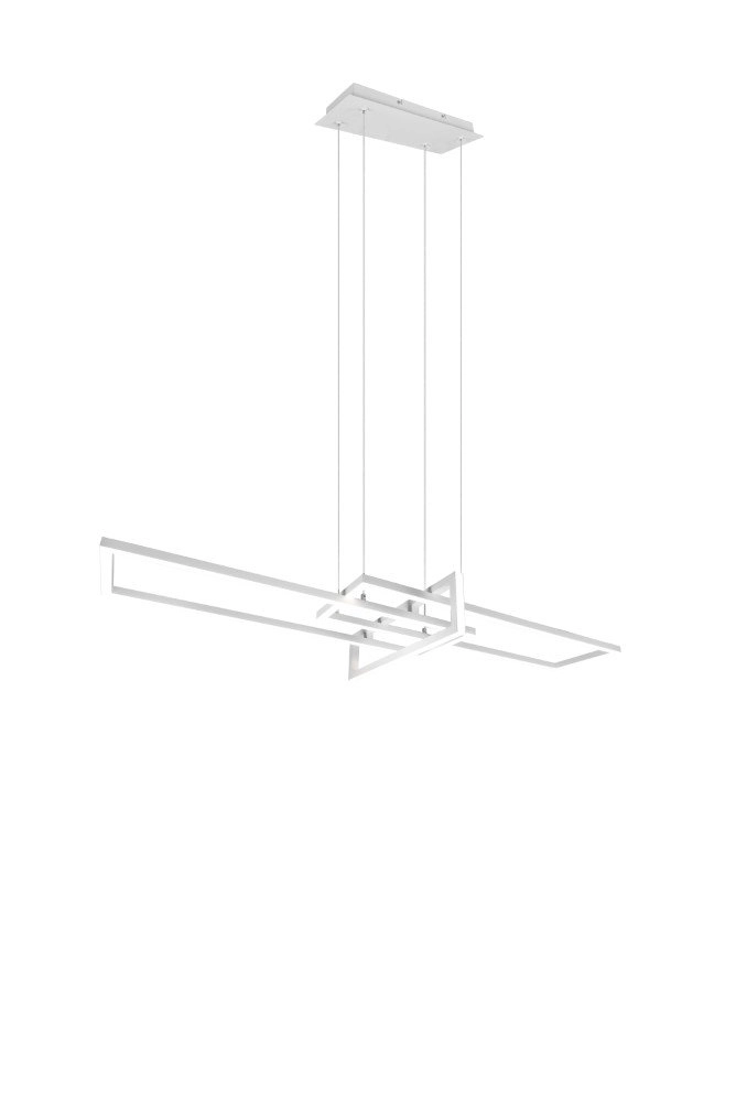 LED Hängelampe Salinas 110 cm weiß Trio 4017807487930
